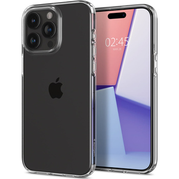 Etui plecki Spigen Liquid Crystal iPhone 15 Pro Max 6,7" przezroczysty TPU