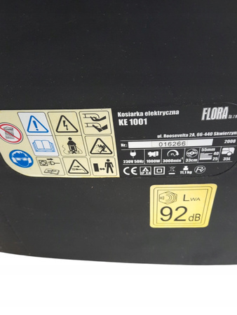 Kosiarka elektryczna FLORA KE 1001 1000W 31 cm