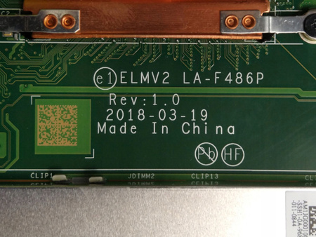 Płyta główna laptopa Lenovo V130-14IKB LA-F486P i5-8250U