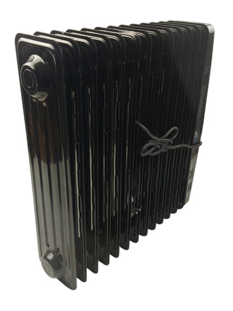 Grzejnik elektryczny olejowy Aigostar Tummie 33JIF 2500W Czarny (330000JIF)