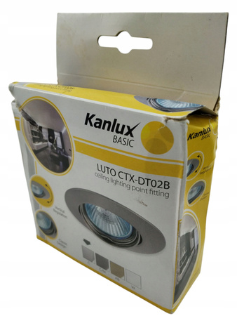 Oprawa sufitowa punktowa Kanlux LUTO CTX-DT02B-C