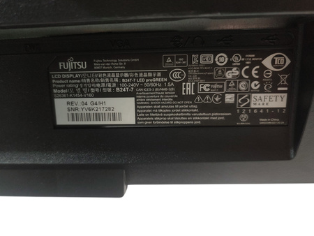 Monitor Fujitsu B24T-7 24 cali Full HD LED