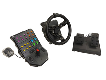 Zestaw Logitech Heavy Equipment Bundle Kierownica Pedały Panel