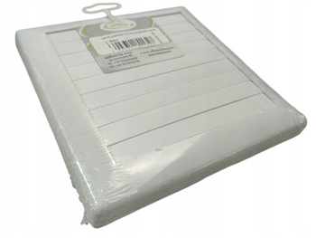 Kratka wentylacyjna biała z żaluzją airRoxy 170x170mm 140x140mm