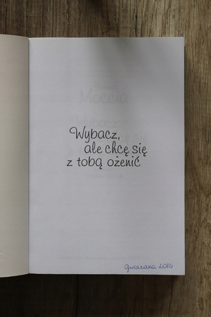 Wybacz, ale chcę się z tobą ożenić Federico Moccia