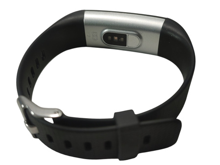 Opaska sportowa zegarek Smartwatch LEBEXY Fitness Tracker HR jasno szary