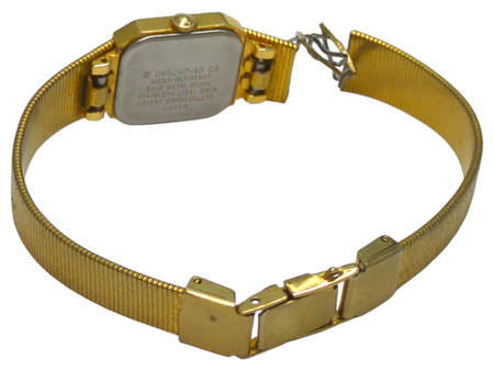 Zegarek damski automatyczny na bransolecie Orient D85JH7-40 CS