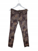 7 For All Mankind Damskie Jeansy Wzorzyste Fioletowe 29