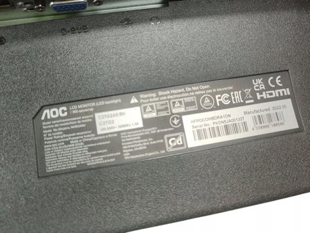 Monitor AOC C27G2AE