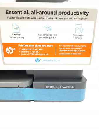 Urządzenie wielofunkcyjne HP OfficeJet Pro 8024e Duplex ADF USB WiFi
