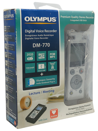 Dyktafon Olympus DM-770 8GB