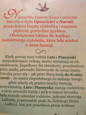Lato i Ptaszynka Katherine Catmull