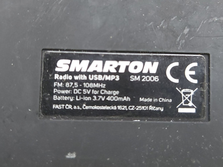 Radio SENCOR SM 2006