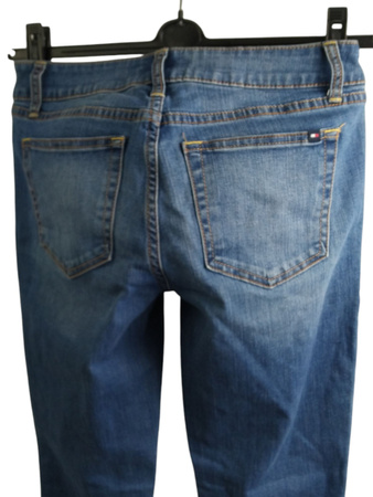 Spodnie Damskie Jeans TOMMY HILFIGER Roz XS Niebieskie