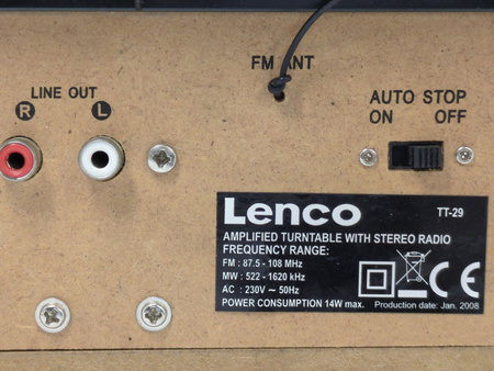 Gramofon Lenco TT-29 RETRO GRAMOFON