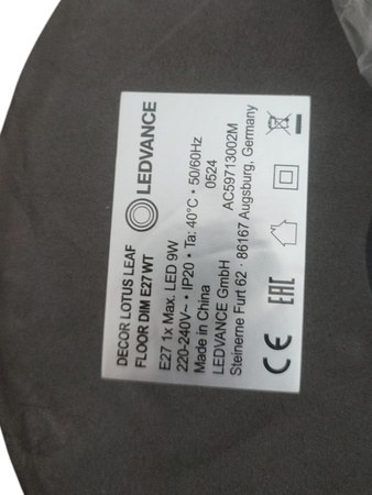 Dekoracyjna Oprawa LED Papierowa E14 i E27 Uniwersalna