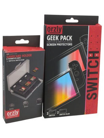 Zestaw akcesoriów Nintendo Switch Orzly Ultimate Geek Pack