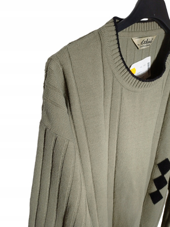 Sweter męski ATLAS w kolorze szarym