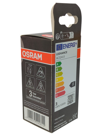 Żarówka OSRAM Vintage 1906 LED CLASSIC P 2,5W 824 Gold E14