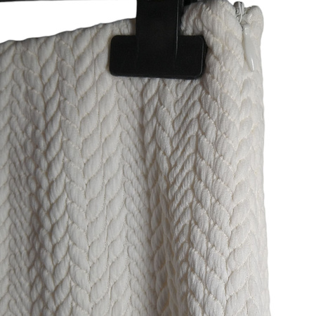 SPÓDNICA SPÓDNICZKA MINI RESERVED ROZMIAR M KREMOWA