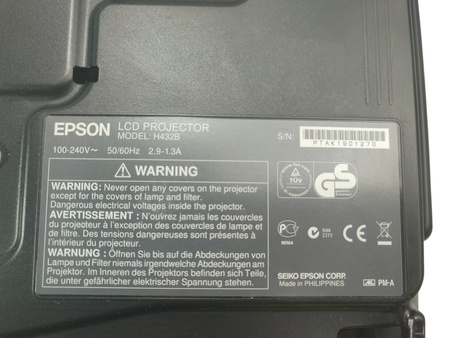 Projektor Epson EB-X02 H432B