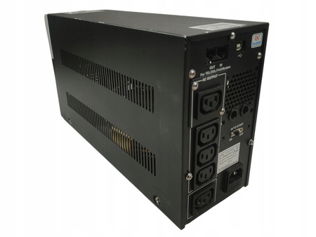 Zasilacz awaryjny UPS Fideltronik Lupus 700 (700VA/420W) 5xIEC USB LCD