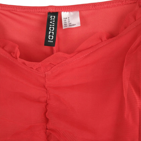 Sukienka H&M Rozmiar S CZERWONA