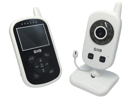 Niania elektroniczna GHB UU24 2.4" LCD kamera 300m