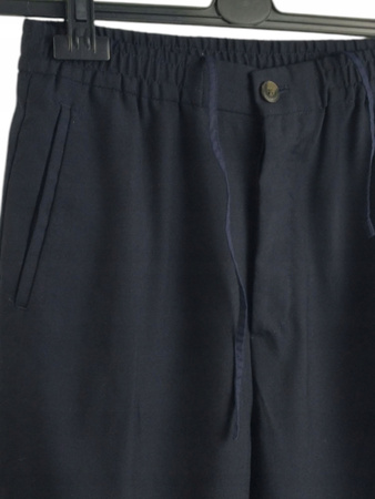 SPODNIE DAMSKIE GARNITUROWE GRANATOWE CLOSED ROZ.30