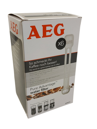 Filtr wody AEG APAF6 do ekspresu do kawy - 6 sztuk