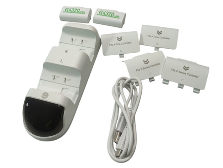 PODWÓJNA STACJA ŁADUJĄCA KONTROLERA X-ONE OIVO X13