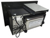 Kuchenka mikrofalowa do zabudowy Bomann MWG 3001 H EB inox grill