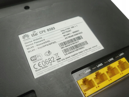 Router Huawei Cpe B593