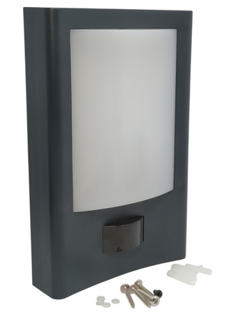 Kinkiet ogrodowy Ledvance Endura Style Entrance Sensor 13W 3000K IP44 szary