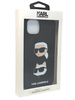 Plecki Karl Lagerfeld Karl & Choupette do Apple iPhone 15 Plus czarny