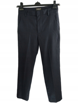 SPODNIE DAMSKIE GARNITUROWE GRANATOWE DONDUP ROZ.25