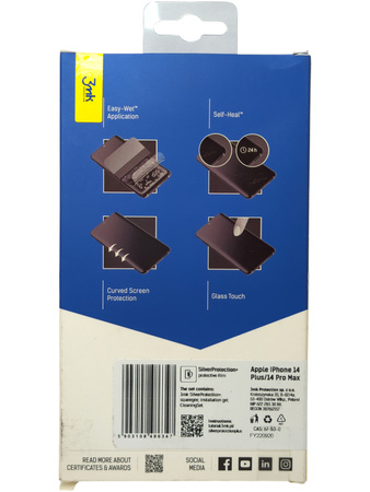 Folia ochronna 3MK SilverProtection+ do Apple iPhone 14 Plus / 14 Pro Max 6,7"