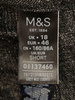 SPODNIE MĘSKIE M&S ROZMIAR 46 SZARE