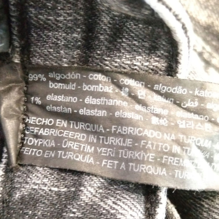 Spodnie jeans damskie ZARA Rozmiar 40 CZARNE