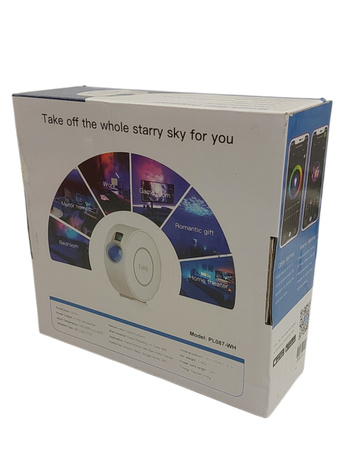 FOKKY INTELIGENTNY PROJEKTOR GWIAŹDZISTEGO NIEBA PL087-WH PROJEKTOR GWIAZD