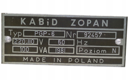 Generator impulsów Zopan PGP-6