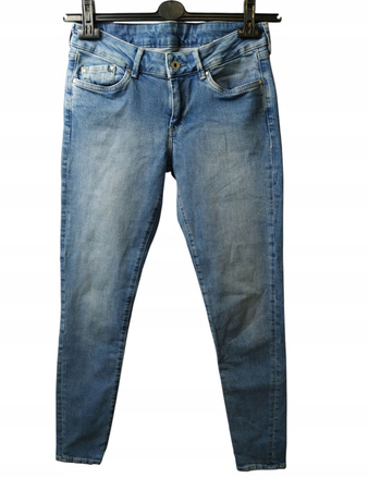 SPODNIE JEANS DAMSKIE PEPE JEANS ROZMIAR 28/30 NIEBIESKIE