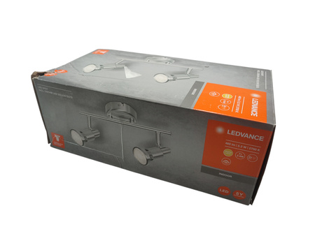 LAMPA REFLEKTOR LEDVANCE SPOT LED 460IM/5,2W/2700K 2X2,6W GU10