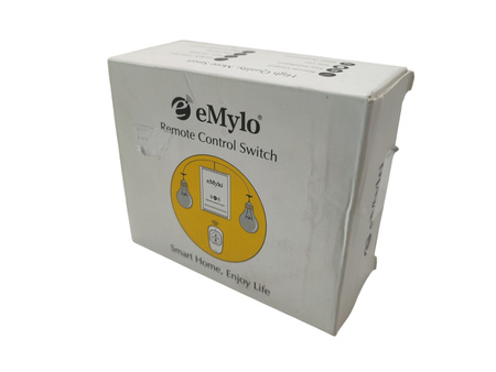 Inteligentny bezprzewodowy przełącznik zdalnego sterowania RF eMylo+ PILOTY