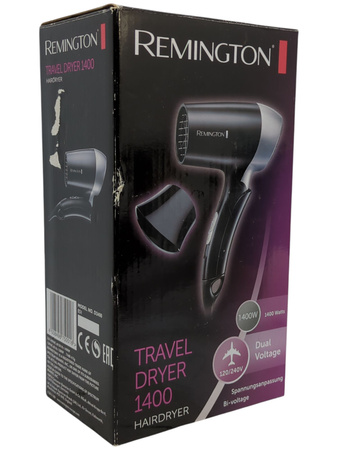Suszarka do włosów Remington D2400 składana podróżna 1400W