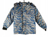 KURTKA ZIMOWA DZIECIĘCA MOUNTAIN ROZMIAR 104 SZARA WE WZORY