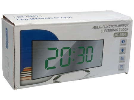 Zegarek z budzikiem Led Mirror Clock DT-6507