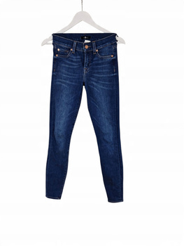 7 FOR ALL MANKIND Damskie Jeansy Granatowe 27