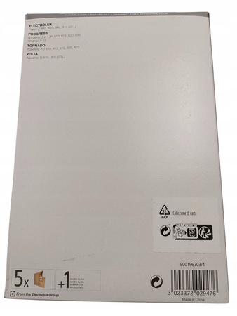 Worki papierowe do odkurzaczy Menalux 1286P 5 SZTUK