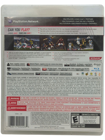 Gra Pro Evolution Soccer 2012 PlayStation 3